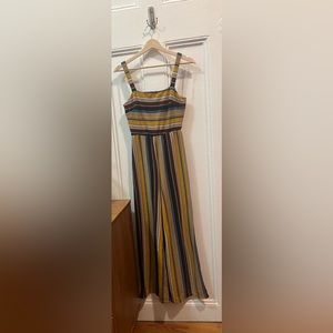 Lush 70s vibes fall wintery jumpsuit made in the us size small